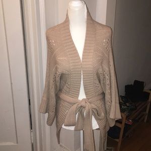 Club Monaco wool dollman sleeve knit cardigan